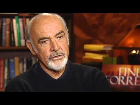 Sean Connery discusses playing William Forrester in Finding Forrester (2000)
