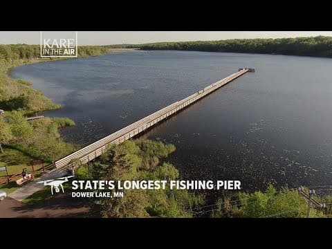 KARE in the Air: Longest fishing pier in Minnesota