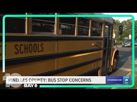 Changes to bus stop locations pose challenges to parents in Pinellas County
