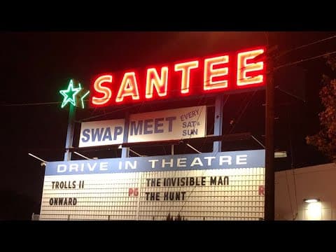 Lights set to go out at beloved Santee Drive-In movie theatre