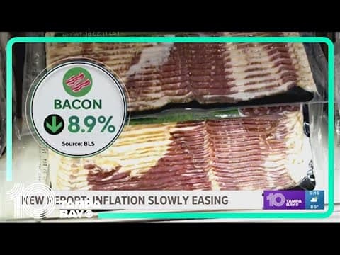 US prices stay high, however price of ground beef, bacon drops