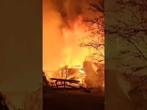 St. Tammany Parish firefighters battle huge house fire #news