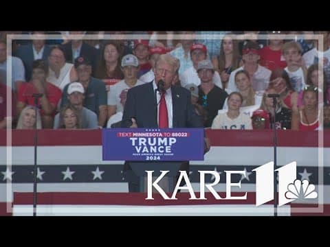 Trump rallies in St. Cloud