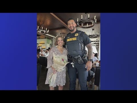 Houston police officer wins hearts — and likes — after saving woman's life