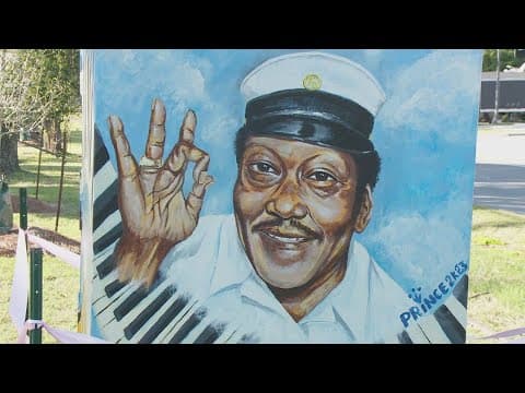 Fats Domino art box unveiled
