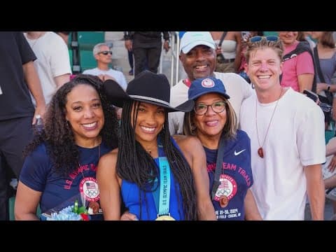 From Wylie to Paris: Long-jump phenom's family ready to cheer her gold medal leap