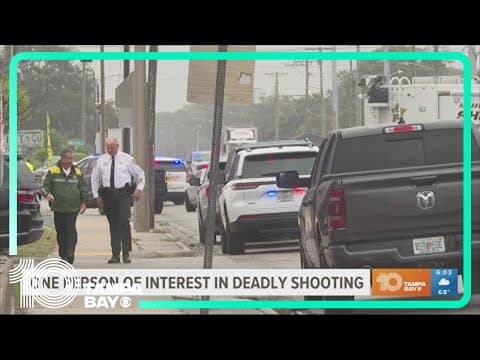 HCSO has person of interest in deadly shooting that put 2 schools on lock-in