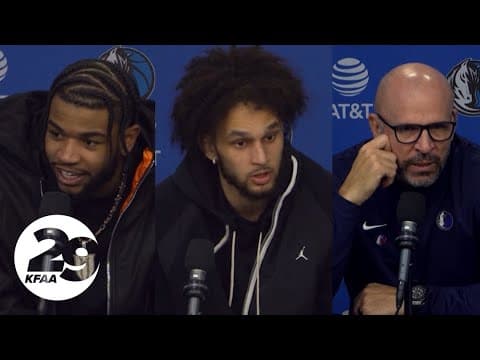 Dallas Mavericks vs. Portland Trail Blazers | Dereck Lively, Jaden Hardy, Jason Kidd full pressers