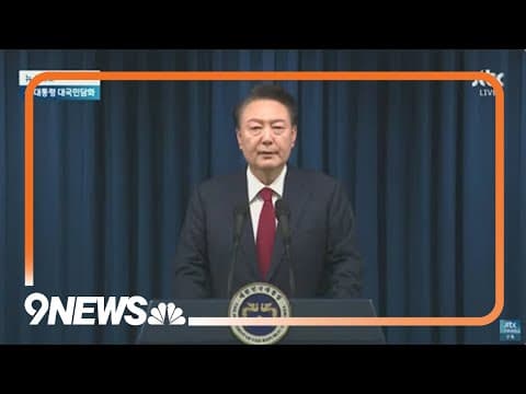 South Korean President apologizes for attempt to impose martial law