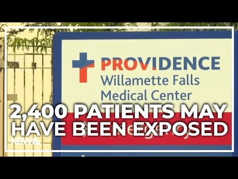 Portland hospital patients may have been exposed to infection