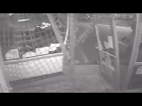 Video shows thieves using car to smash into Landover grocery store, steal ATM