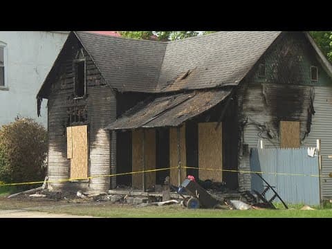 Child dies after Rush County house fire