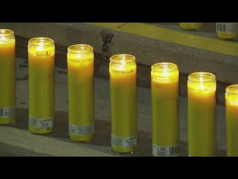 Candlelight vigil held in San Diego for Maine mass shooting victims
