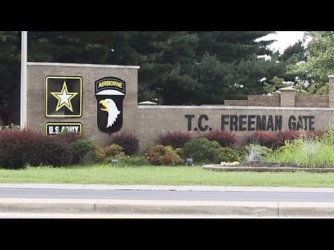 Soldier killed, another hurt after training incident at Fort Campbell