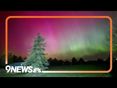 Viewer photos of the aurora borealis over Colorado