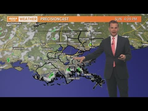 Weather: Mainly dry and less humid weather through Memorial Day