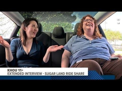 Extended interview | City of Sugar Land introduces new rideshare service