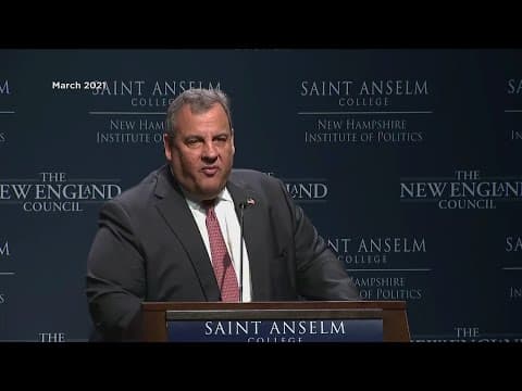 Former New Jersey Gov. Chris Christie launches 2024 Republican presidential bid