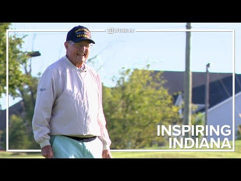 97-year-old veteran staying young on the golf course