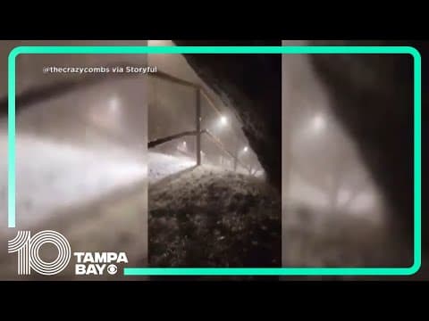 Intense hail at Rock Rocks cancels concert, injures dozens