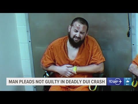 Man pleads not guilty to driving drunk, killing a woman he thought was his ex