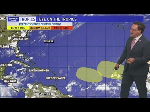 Monday evening tropical update: Keeping an eye on Gulf for rainmaker next week