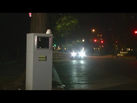 DC added a speed camera, then lowered the speed limit on this road