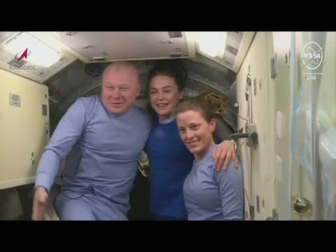 Houston astronaut returns home after spending 204 days in space