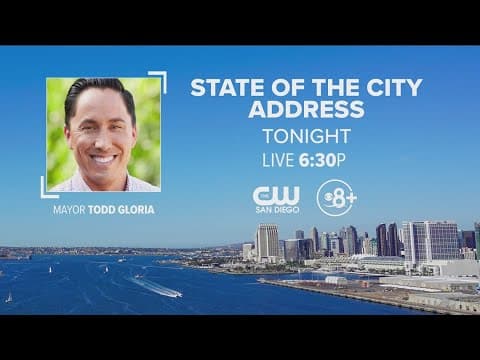 Mayor Gloria set to deliver 2024 State of the City address Wednesday evening