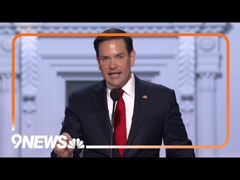 Sen. Marco Rubio Speaks at 2024 Republican National Convention
