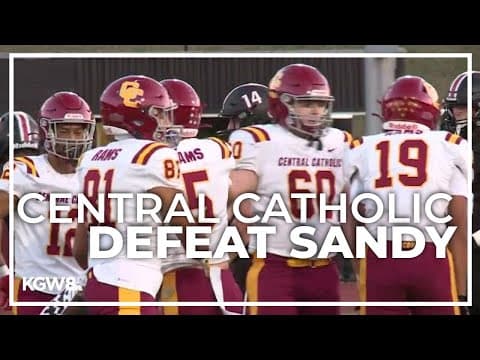 Central Catholic dominant over Sandy in Thursday Game | Friday Night Football