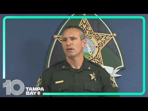 Pasco County Sheriff Chris Nocco gives update on suspect shot by deputies