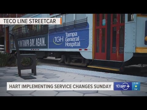 Hart implements service changes starting Sunday