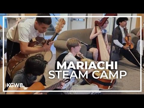 Oregon summer camp combines mariachi music with STEM courses