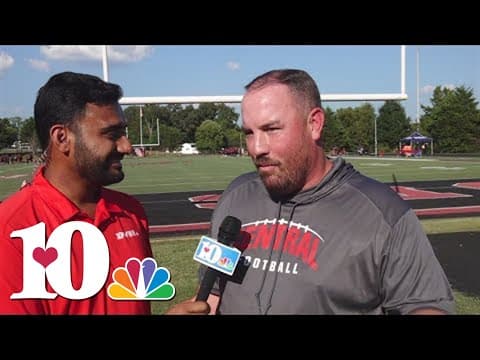 10Tailgate: Speaking with Central football head coach ahead of matchup against Fulton
