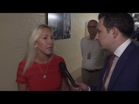 GOP members of Congress speak on Trump, Epstein files with the press