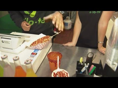 Shops in the new Old Town Urban Market: Elote