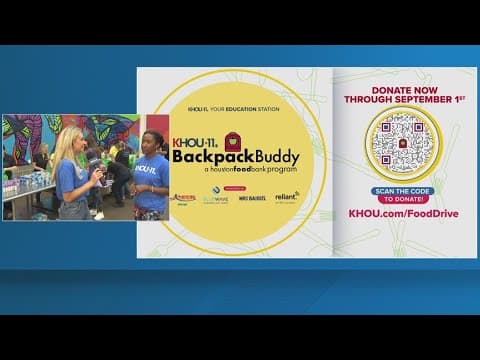 Help KHOU 11 and the Houston Food Bank feed local children this school year