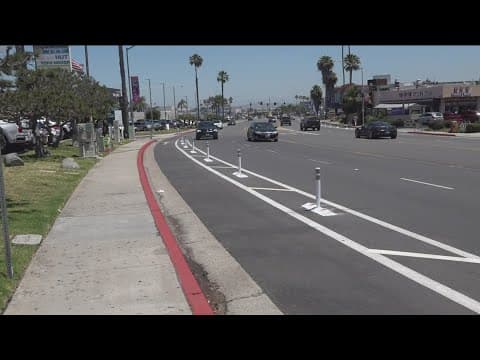 New bike lanes in Convoy cause problems for local businesses