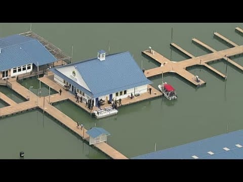Crews recover the body of a man from Lewisville Lake