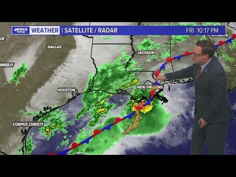 Weekend Weather: Wet start to Saturday
