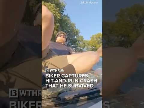 Car slams into bicyclist in Indianapolis