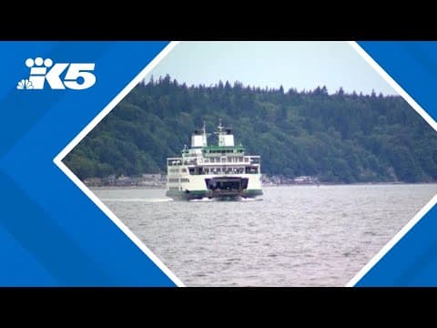 Washington State Ferries vessel damaged by crab pot line amid holiday spike
