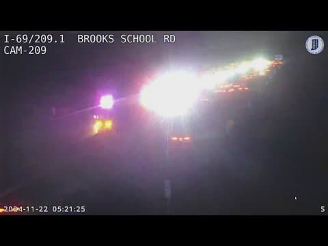 Man killed crossing I-69 in Fishers