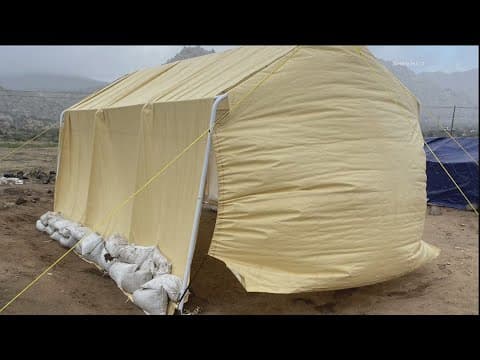 Makeshift shelters for migrants in Jacumba destroyed