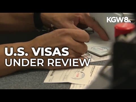 Trump administration to review visas of more than 55 million foreigners