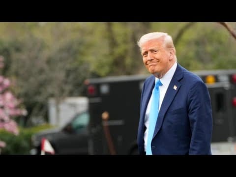 President Donald Trump's sweeping new tariffs go into full effect, including combined 104% on China