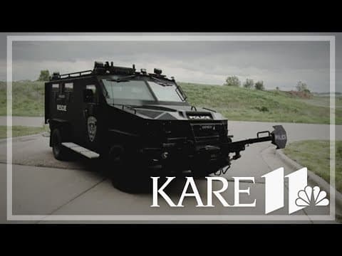 Police chief: 'Bearcat' armored vehicle, shot 41 times, saved additional officer lives in Burnsville