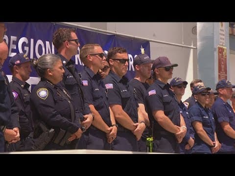 More than 15 agencies honored for roles in combatting Oceanside Pier fire