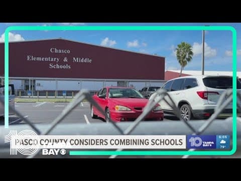Pasco County considers combining schools to pool resources